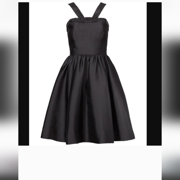 kate spade Dresses & Skirts - Kate Spade Pave Trim Fit And Flare Black Dress